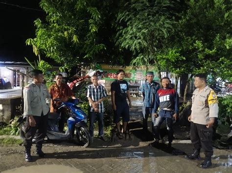 Jaga Keamanan Lingkungan, Blue Patrol Unit Sabhara Polsek Bogor Utara Lakukan Patroli Rutin